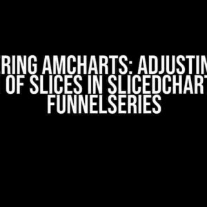 Mastering Amcharts: Adjusting Max Width of Slices in SlicedChart with FunnelSeries